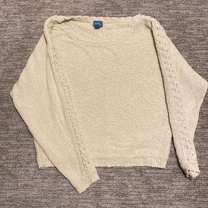 Neely Cream Crop Sweater